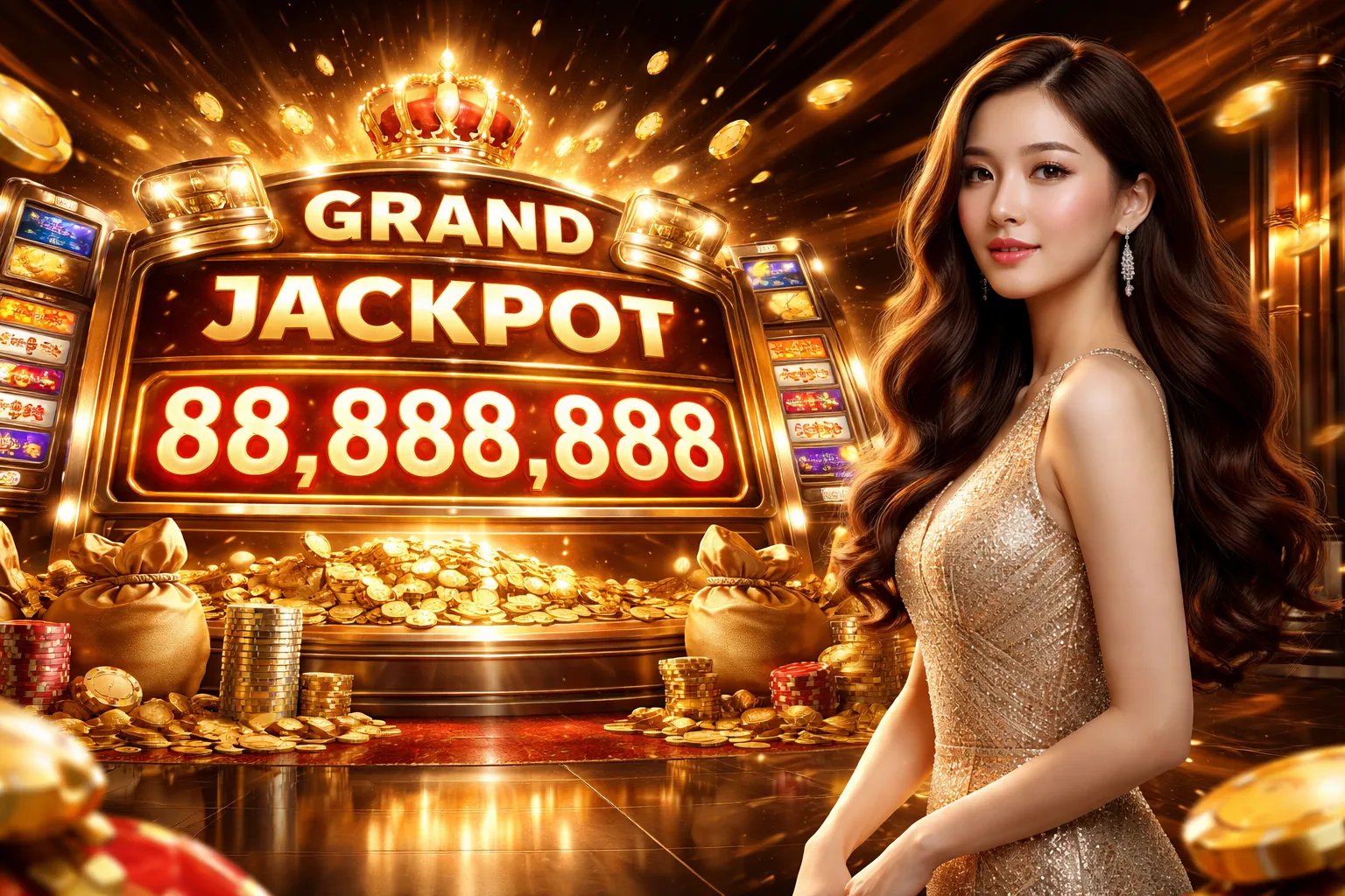 Hình ảnh tổng quan về chơi game casino y088 an toàn